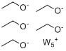 CAS:26143-11-3_乙醇钨的分子结构