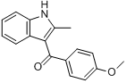 CAS:26211-90-5_(4-Methoxyphenyl)(2-methyl-1H-indol-3-yl)methanoneķӽṹ