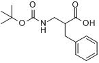 CAS:26250-90-8_2-苄基-3-叔丁氧羰基氨基丙酸的分子结构