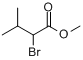 CAS:26330-51-8_2-溴代异戊酸甲酯的分子结构