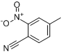 CAS:26830-95-5_4-甲基-2-硝基苯腈的分子结构