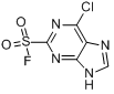 CAS:2706-92-5_6-氯-9H-嘌呤-2-磺酰氟的分子结构