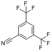 CAS:27126-93-8_3,5-双三氟甲基苯腈的分子结构