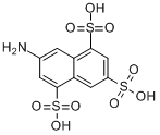 CAS:27310-25-4_7-氨基-1,3,5-萘三磺酸的分子结构