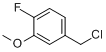 CAS:276861-59-7_3-甲氧基-4-氟苄氯的分子结构