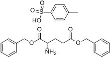CAS:2791-84-6_L-谷氨酸双苄酯对甲苯磺酸盐的分子结构