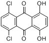 CAS:2832-30-6_5,8-二氯-1,4-二羟基蒽醌的分子结构
