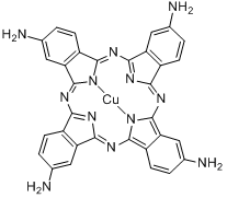 CAS:28632-30-6_(Tetraaminophthalocyaninato)copper(II)ķӽṹ