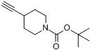 CAS:287192-97-6_1-Boc-4-乙炔基哌啶的分子结构