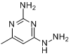 CAS:28840-64-4_2-氨基-4-肼基-6-甲基嘧啶的分子结构