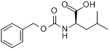 CAS:28862-79-5_N-苄氧羰基-D-亮氨酸的分子结构