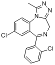 CAS:28911-01-5_三唑仑的分子结构