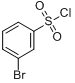 CAS:2905-24-0_3-溴苯磺酰氯的分子结构