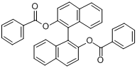CAS:291772-40-2_(S)-1,1'-联-2-萘酚苯甲酸酯的分子结构