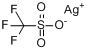 CAS:2923-28-6_三氟甲烷磺酸银的分子结构
