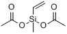 CAS:2944-70-9_乙烯基甲基硅(二醇)二乙酸酯的分子结构
