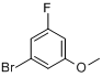 CAS:29578-39-0_3-氟-5-溴苯甲醚的分子结构
