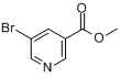 CAS:29681-44-5_5-溴烟酸甲酯的分子结构