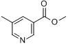 CAS:29681-45-6_5-甲基烟酸甲酯的分子结构