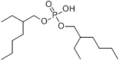 CAS:298-07-7_二(2-乙基己基)磷酸酯的分子结构