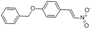 CAS:2982-55-0_4-苄氧基-反-β-硝基苯乙烯的分子结构