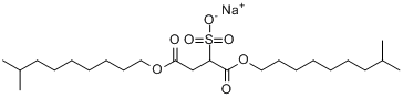 CAS:29857-13-4_ǻ-1,4-ӢƣButanedioicacid,sulfo-,1,4-diisodecylester,sodiumsaltķӽṹ