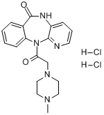 CAS:29868-97-1_盐酸哌仑西平的分子结构