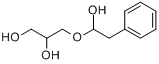 CAS:29895-73-6_苯乙醛-1,2,3-丙三醇环缩醛的分子结构