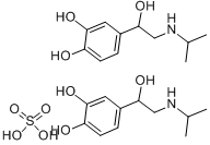 CAS:299-95-6_消旋硫酸异丙肾上腺素的分子结构