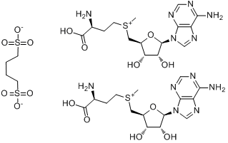 CAS:29908-03-0_S-腺苷-L-蛋氨酸的分子结构