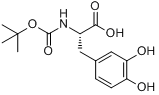 CAS:30033-24-0_N-(tert-Butyloxycarbonyl)-L-dopaķӽṹ
