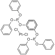 CAS:30053-58-8_二(亚磷酸三苯酯)二氯化铂(II)的分子结构