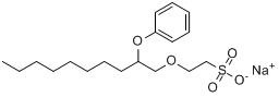 CAS:3013-94-3_烷基苯酚聚乙二醇磷酸盐的分子结构