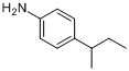 CAS:30273-11-1_4-(1-甲丙基)苯胺的分子结构