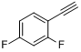 CAS:302912-34-1_1-乙炔基-2,4-二氟苯的分子结构