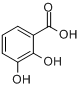 CAS:303-38-8_2,3-二羟基苯甲酸的分子结构