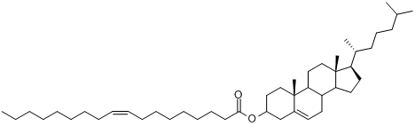 CAS:303-43-5_胆固醇油酸酯的分子结构