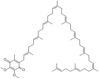 CAS:303-98-0_辅酶Q10的分子结构