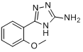 CAS:303192-36-1_5-(2-甲氧基苯基)-4H-1,2,4-三唑-3-胺的分子结构