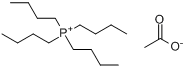 CAS:30345-49-4_四丁基磷翁乙酸盐的分子结构