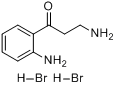 CAS:304-47-2_犬尿胺二氢溴酸盐的分子结构