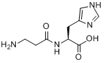 CAS:305-84-0_L-肌肽的分子结构