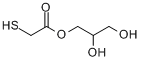 CAS:30618-84-9_单巯基乙酸甘油酯的分子结构