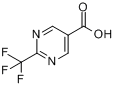 CAS:306960-77-0_2-(三氟甲基)嘧啶-5-羧酸的分子结构