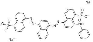 CAS:3071-73-6_弱酸性黑BR的分子结构