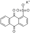 CAS:30845-78-4_蒽醌-1-磺酸钾盐的分子结构