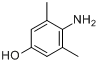 CAS:3096-70-6_3,5-二甲基-4-氨基苯酚的分子结构