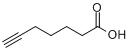 CAS:30964-00-2_6-庚炔酸的分子结构