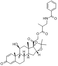 CAS:31002-79-6_苯曲安奈德的分子�Y��