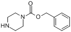 CAS:31166-44-6_苄基1-哌嗪甲酸酯的分子结构